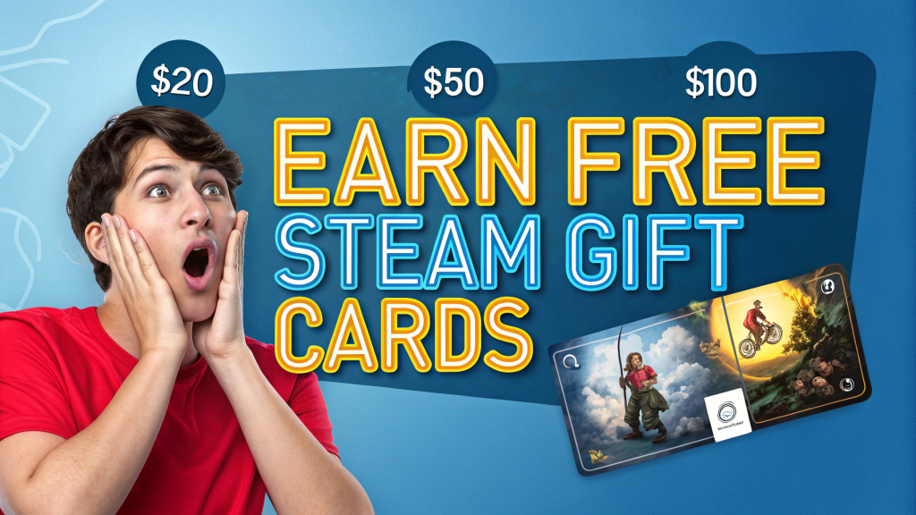 Earn Free Steam Gift Cards: Step-by-Step Methods for Gamers